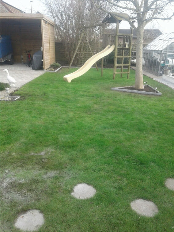 installatie speeltuin tuin